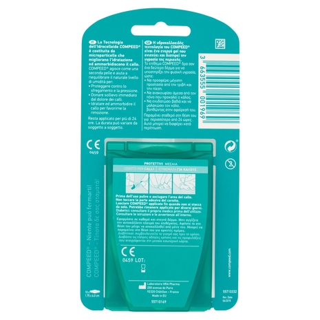 Compeed Cerotti per Calli Medio 10 pz